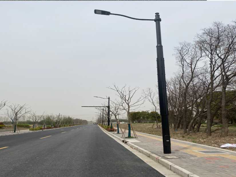 精河县上海综合杆 太阳能路灯工程